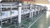 corrugated cardboard production line
